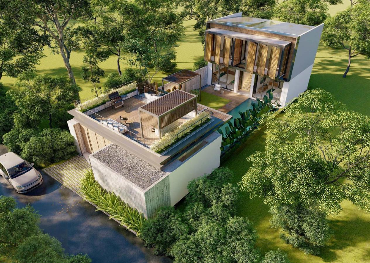 New 4 Bedroom 5 Min Walk To Berawa Beach Enclosed Livng Canggu  Ngoại thất bức ảnh