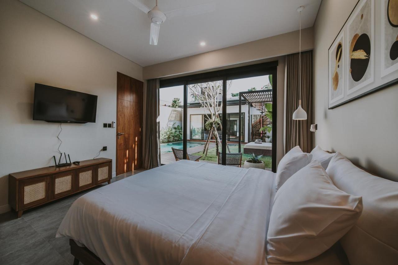 New 4 Bedroom 5 Min Walk To Berawa Beach Enclosed Livng Canggu  Ngoại thất bức ảnh