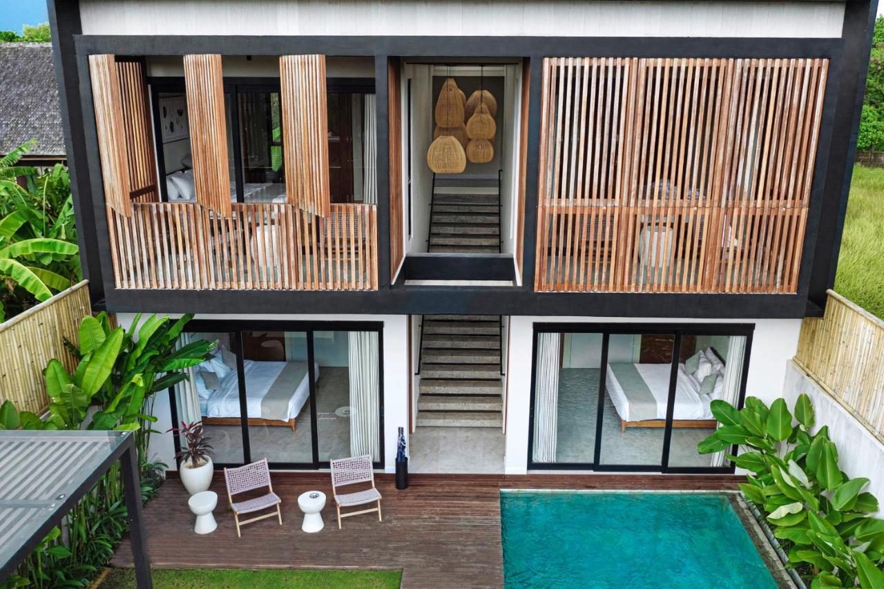 New 4 Bedroom 5 Min Walk To Berawa Beach Enclosed Livng Canggu  Ngoại thất bức ảnh