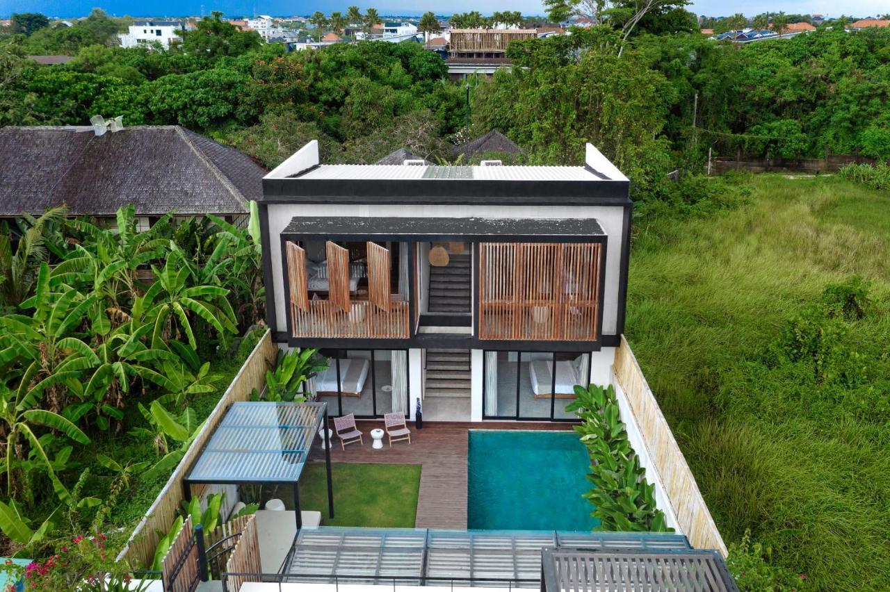 New 4 Bedroom 5 Min Walk To Berawa Beach Enclosed Livng Canggu  Ngoại thất bức ảnh