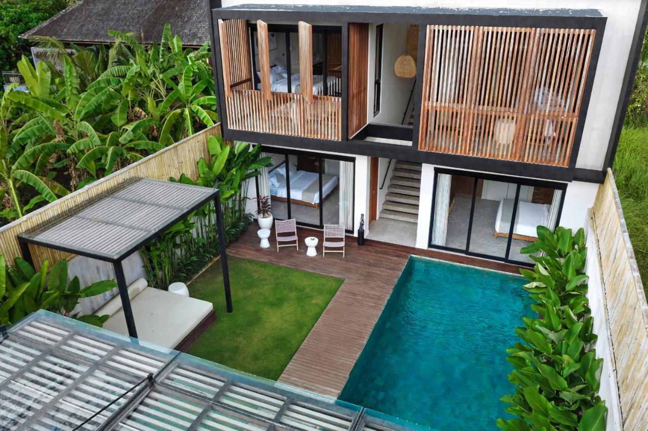 New 4 Bedroom 5 Min Walk To Berawa Beach Enclosed Livng Canggu  Ngoại thất bức ảnh